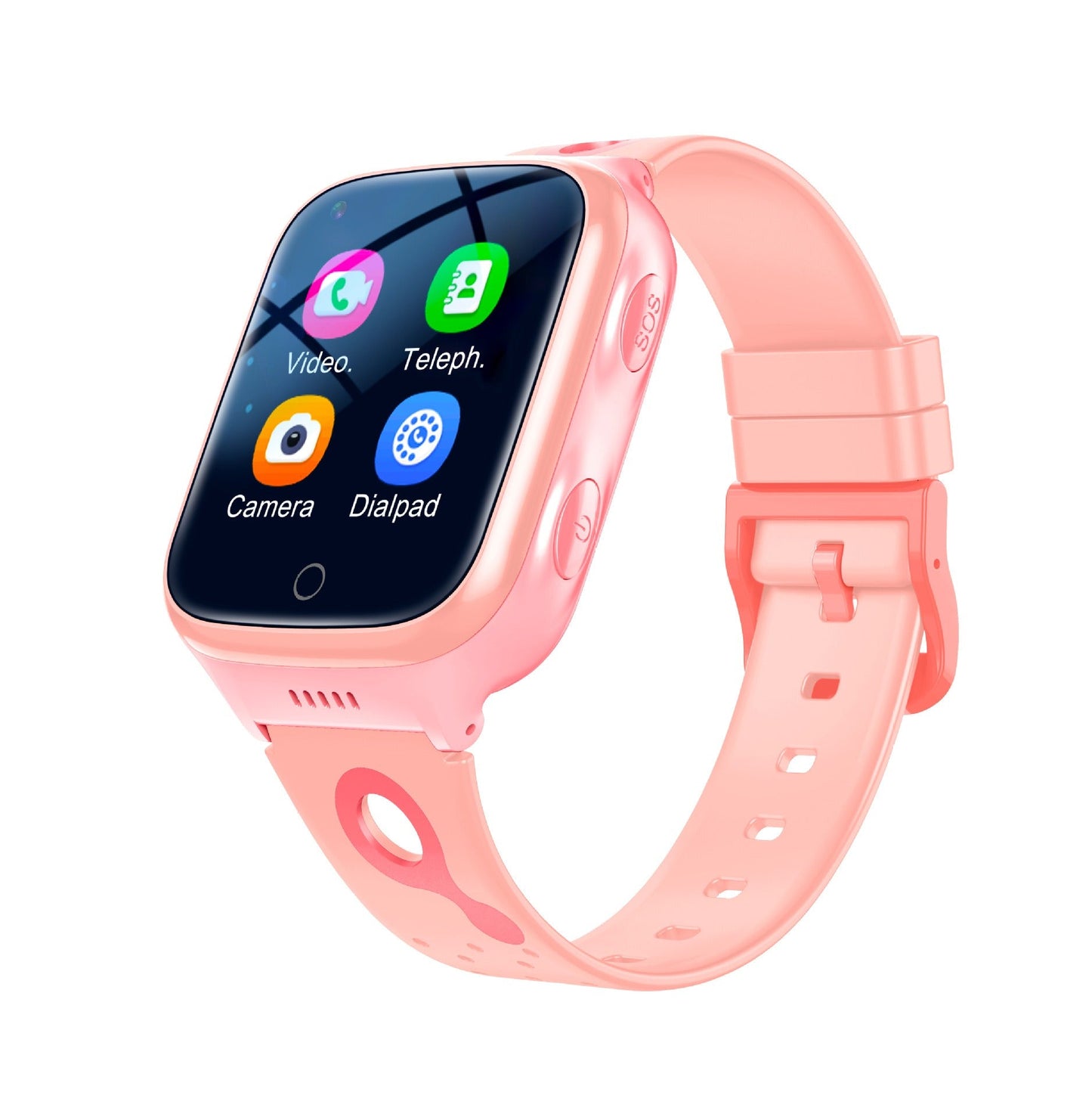 Montre intelligente GPS 4G pour enfants avec vidéo et support multilingue