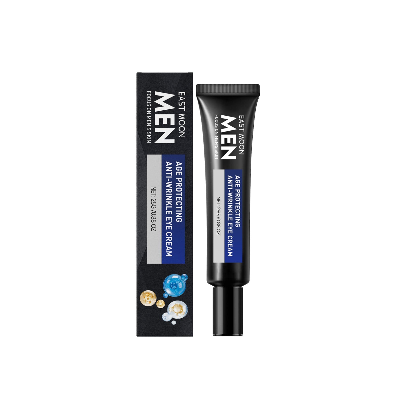 Men's Multi-Effect Light Line Eye Cream Hydrates, Reduces Eye Bags And Improves Fine Line Repair Cream - Korvel