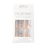 Ins Net Red With The Same Blue Butterfly Point Drill V-Shaped French Style Personality Trend Wearing Manicure Nail Patch - Korvel