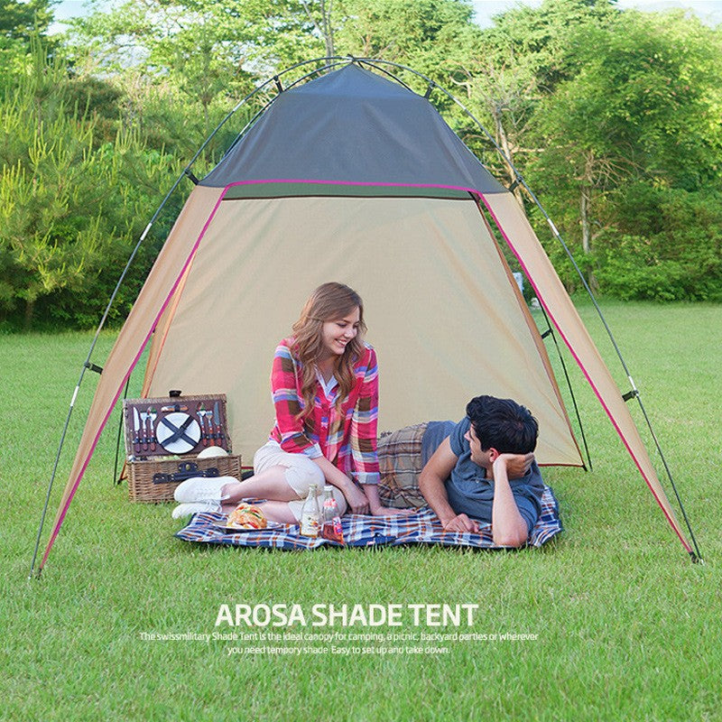 Pop Up Beach Tent Sun Shade Shelter Anti-UV Shelter Fully Automatic Folding Camping Tent - Korvel