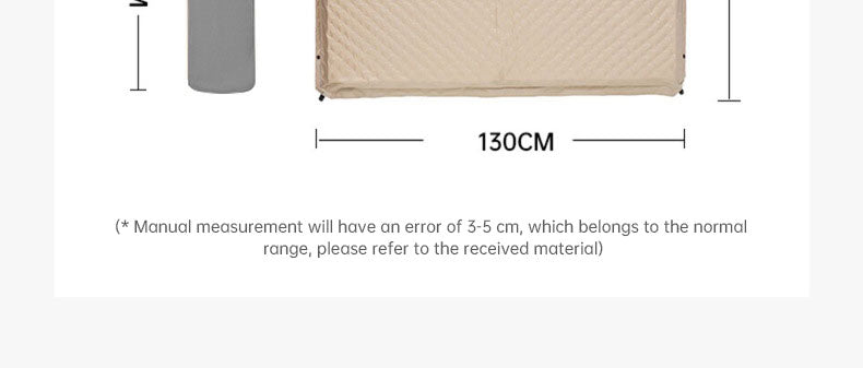 Product camouflage Can Be Spliced Self Inflating Cushion Air Mattress Camping Mat With Pillow - Korvel