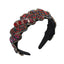 Gorgeous Mizhu Water Diamond Baroque Retro Wide Edge Hair Accessories - Korvel