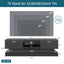 51.18inch Black morden TV Stand with LED Lights high glossy front TV Cabinet color:BLACK - Korvel