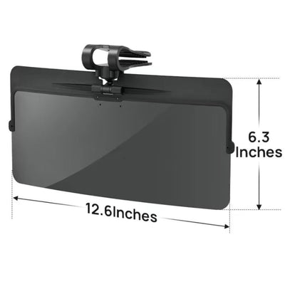 GlareGuard Visor Extender for Enhanced Driving Comfort
