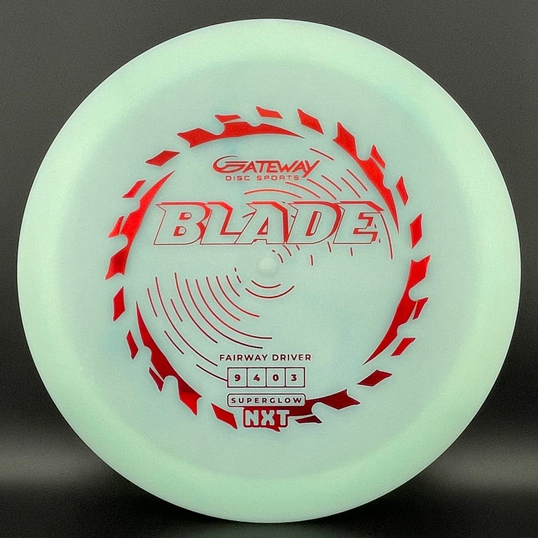 NXT Superglow Blade Disc Golf Driver