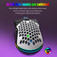 Wired mouse RGB backlight 7200dpi hole gaming mouse interchangeable back cover lightweight - Korvel