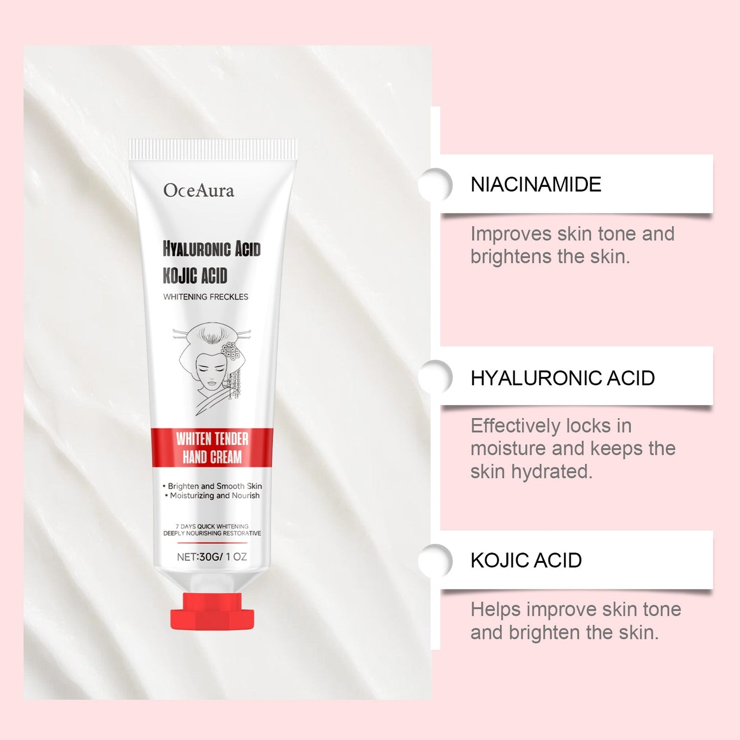 Crème pour les mains premium pour femmes pour une peau douce et hydratée