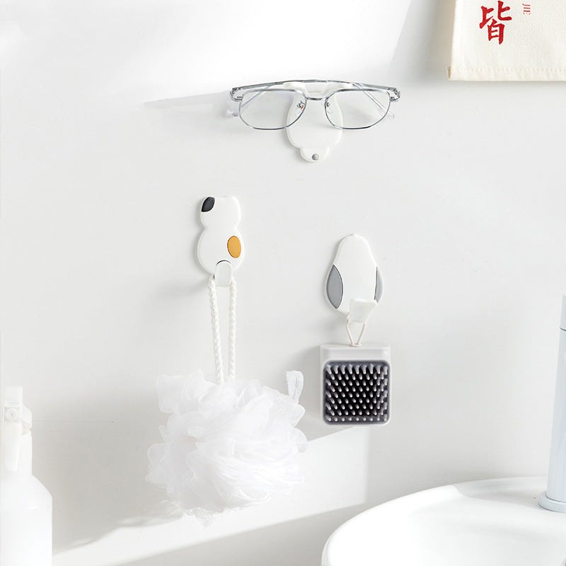 New Animal Hook Multi-Functional Punch-Free Wall Household Sticky Hook Kitchen Door Behind The Dormitory Without Trace Strong Hook - Korvel