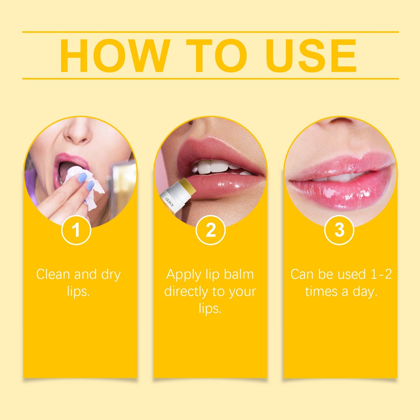 Lemon and Ginger Lip Balm Moisturize and Moisturize with Lemon and Prevent dry and cracking Nourishing Lip Balm - Korvel