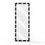Illuminated Full Body Makeup Mirror - 63x24 Inch
