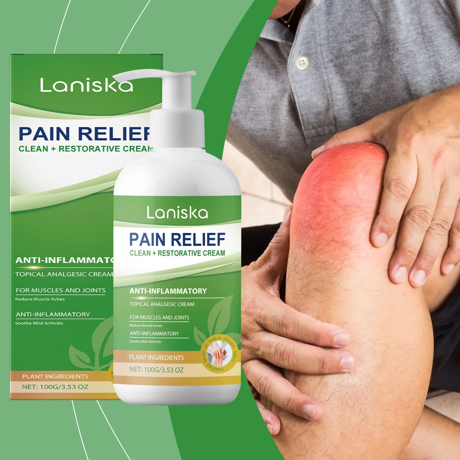 Joint Care Cream, Massage To Relieve Joint And Bone Discomfort Body Soothing Gentle Maintenance Skin Care Joint Care Cream, Massage To Relieve Joint And Bone Discomfort Body Soothing Gentle Maintenance Skin Care - Korvel