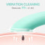 Brosse de visage ThermoGlow - Outil de nettoyage de peau premium