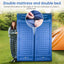 Outdoor thicken self-inflating camping mattress: ultralight, with built-in pump, ideal for travel, hiking, fishing. - Korvel