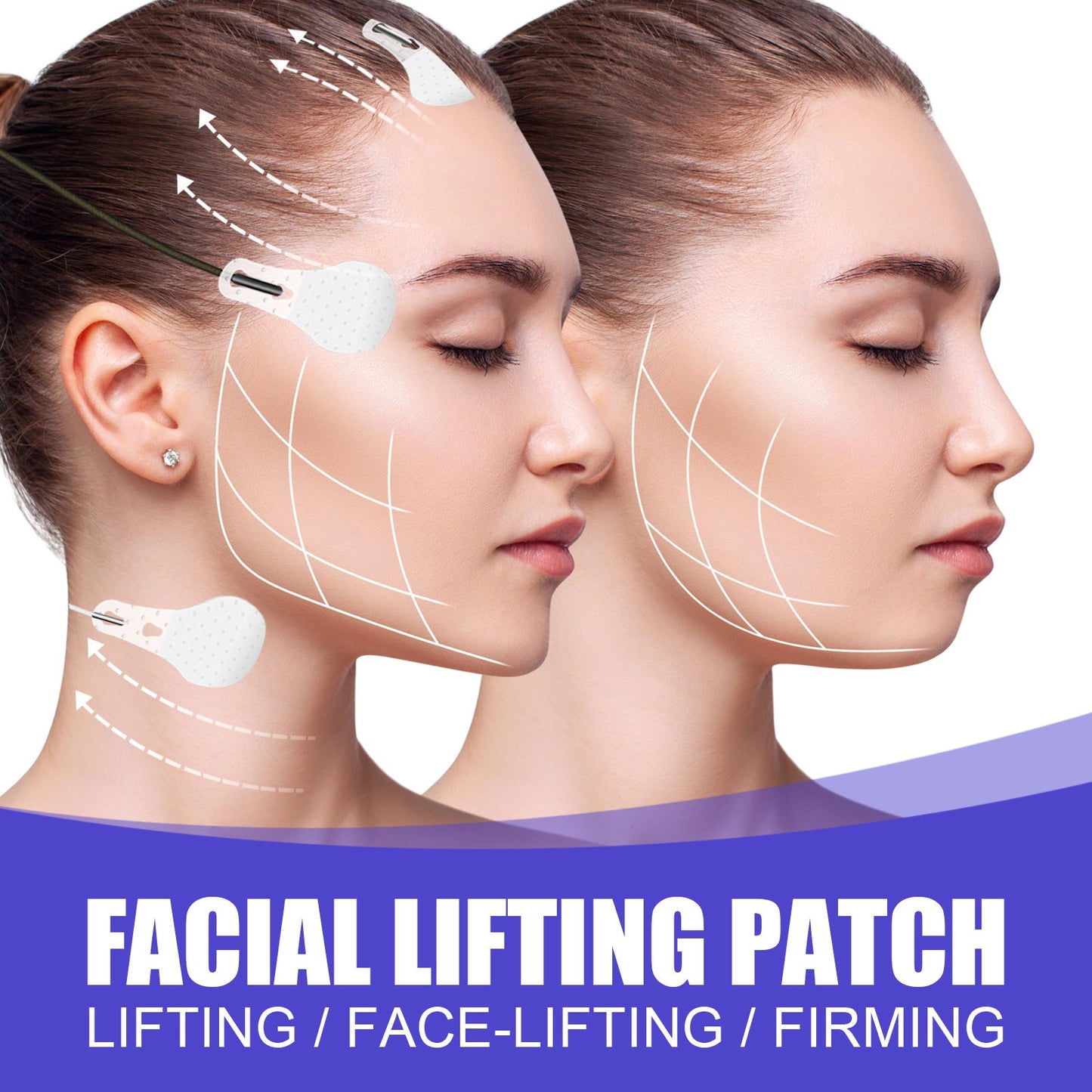 Patch de Lifting V pour Raffermir la Peau