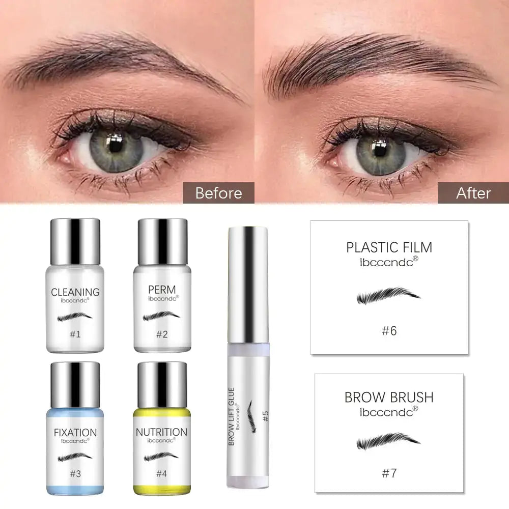 Kit de Laminado y Tinte de Cejas para Cejas Definidas
