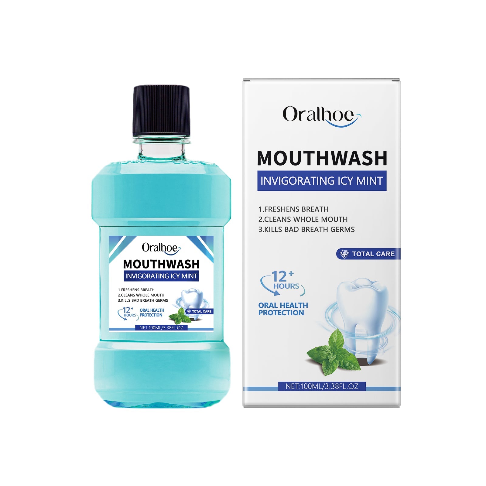 Breath Freshening Mouthwash Fresh Breath Daily Care Teeth Cleaning Odor Mouthwash - Korvel