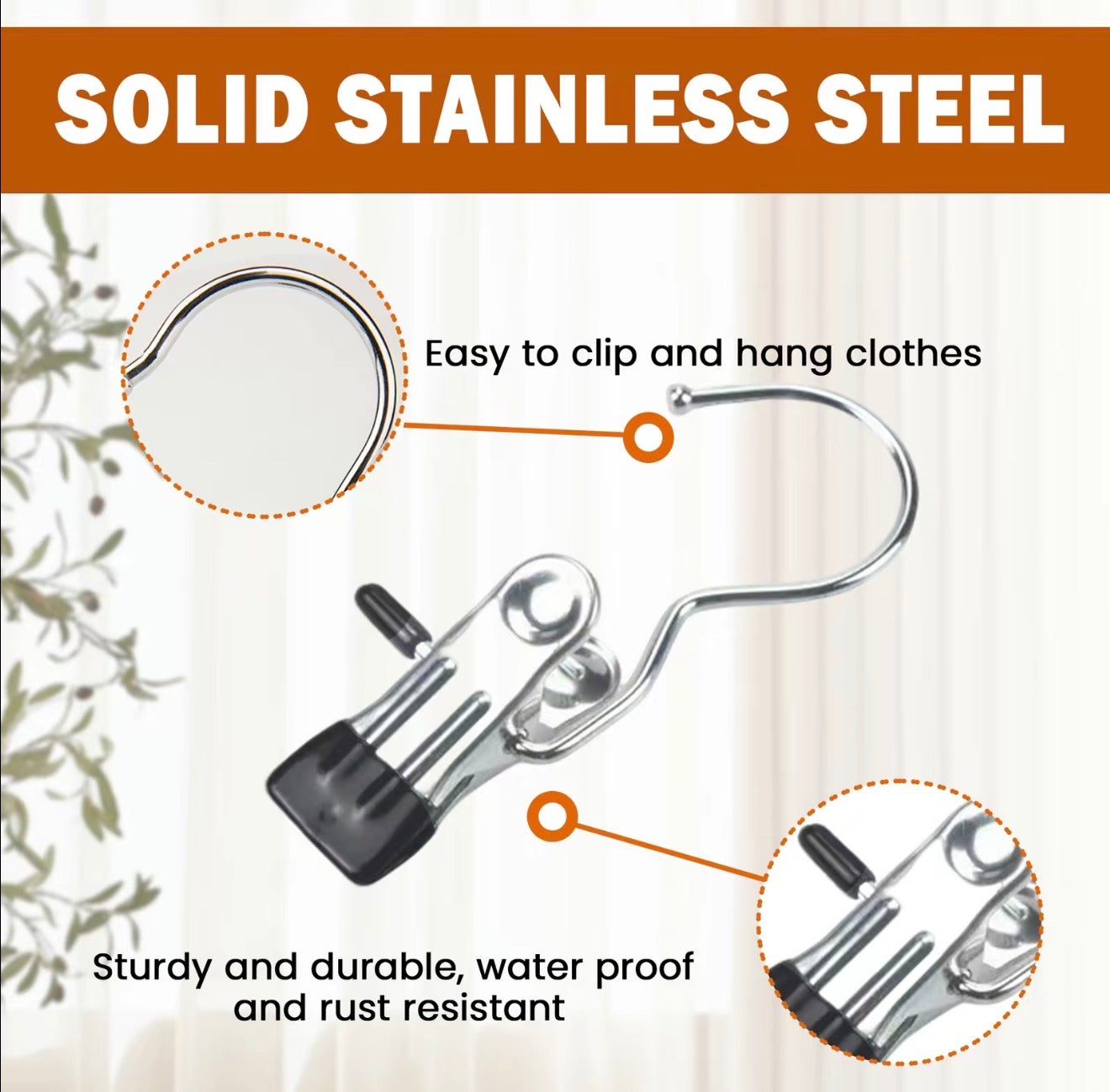 ClipRack Closet Hooks - Space-Saving Hanger Solution