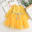 Bear Leader Girls Dress Pentagram Princess Dress Brand Girls Clothes Children Clothing European and American Style Girls Dresses - Korvel