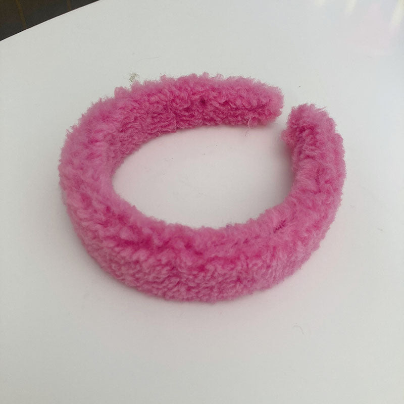 Plush headband hair clip - Korvel