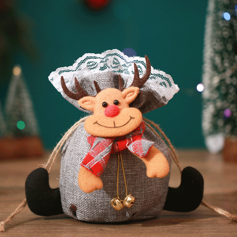 Christmas Apple Bag Christmas Eve Apple Gift Box Gift Bag Candy Bag Christmas Creative Gift Bag - Korvel