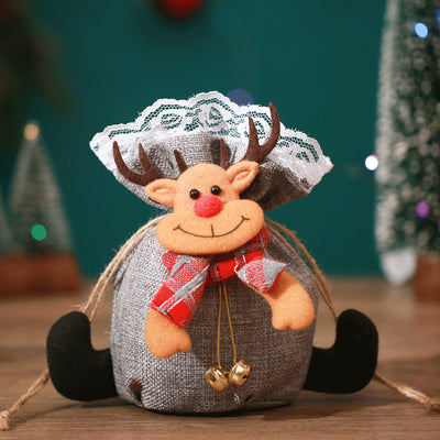 Christmas Apple Bag Christmas Eve Apple Gift Box Gift Bag Candy Bag Christmas Creative Gift Bag - Korvel