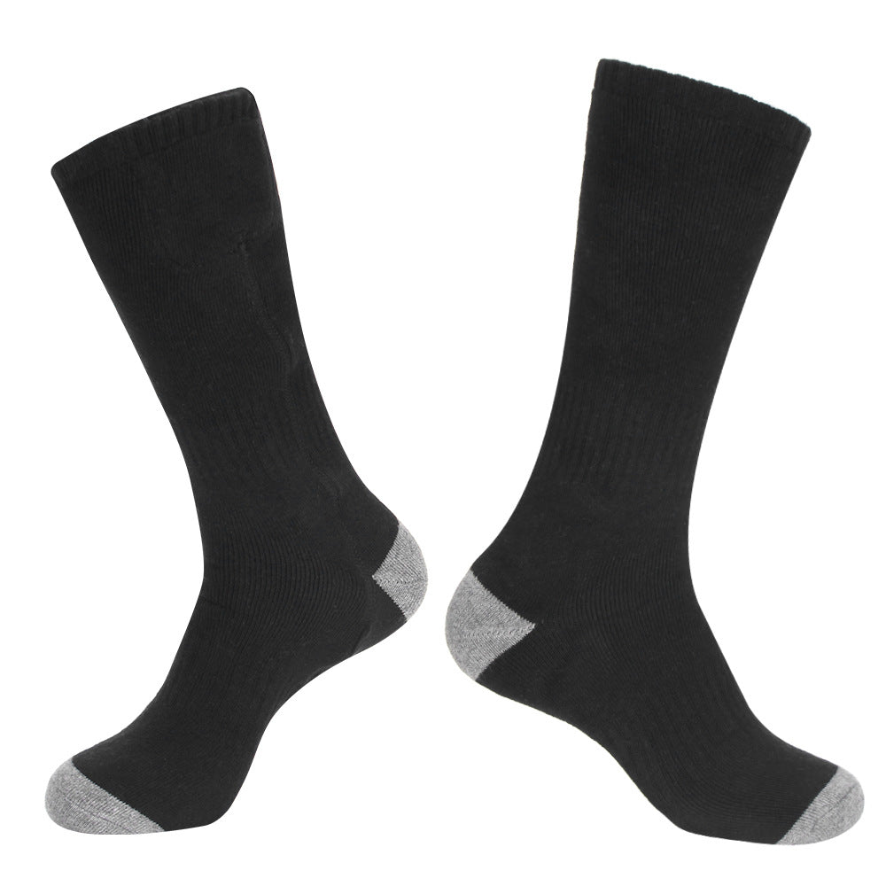 Motorcycle riding in winter heated socks for warmth and foot protection intelligent charging foot heating socks - Korvel