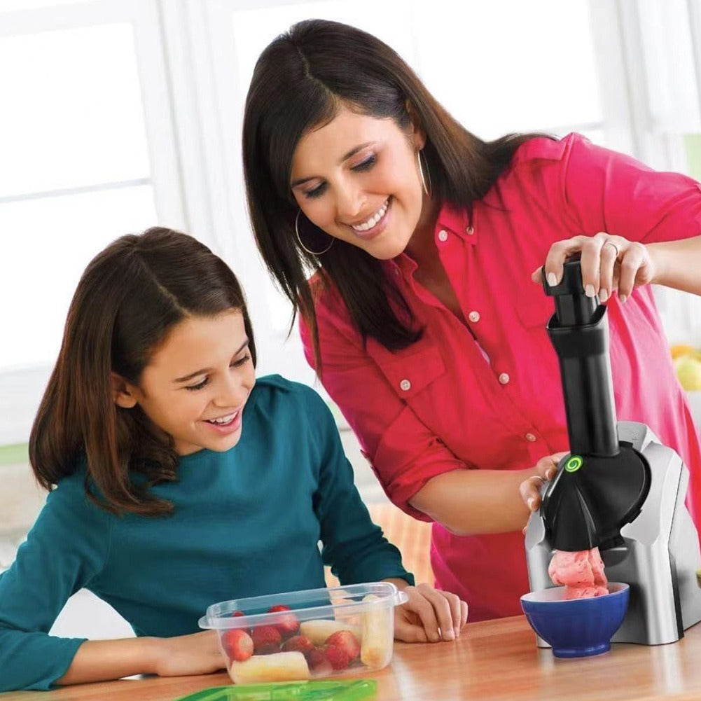 Household electric ice cream fruit yogurt machine ice cream machine children's ice cream making machine - Korvel