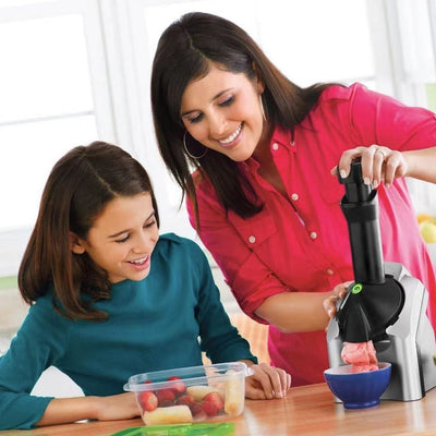 Household electric ice cream fruit yogurt machine ice cream machine children's ice cream making machine - Korvel