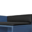 Modern Navy Shoe Storage Bench with Hidden Storage & Cushions