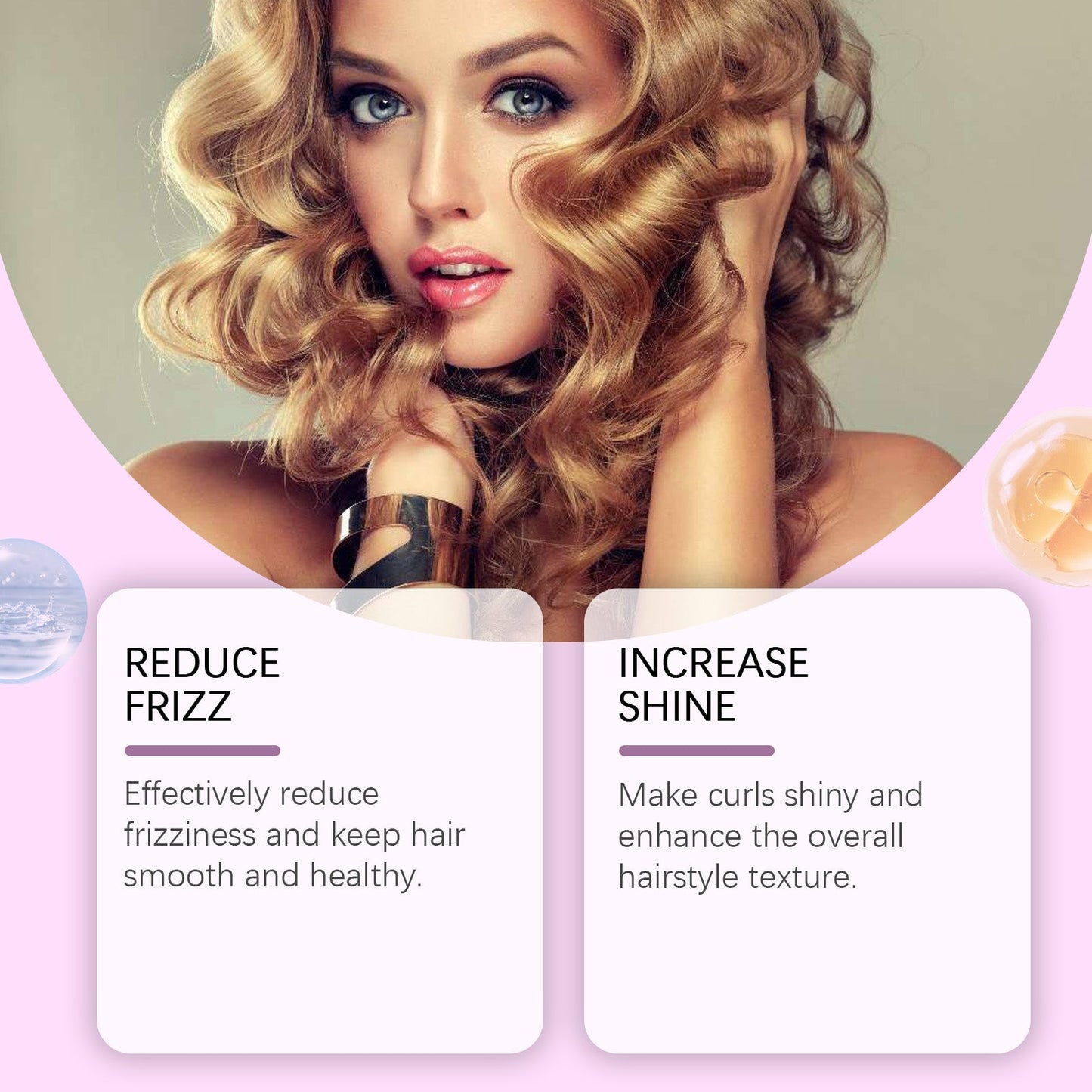 Non-Evaporating Curl Cream for Nourished, Voluminous Hair