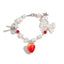 Sweet strawberry bow bracelet Bracelet temperament versatile imitation pearl vacation jewelry - Korvel