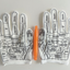 Guantes de Masaje con Diagrama de Puntos de Acupuntura Premium para la Relajación