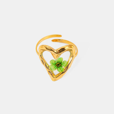 Stainless Steel Eternal Flower Ring - Korvel
