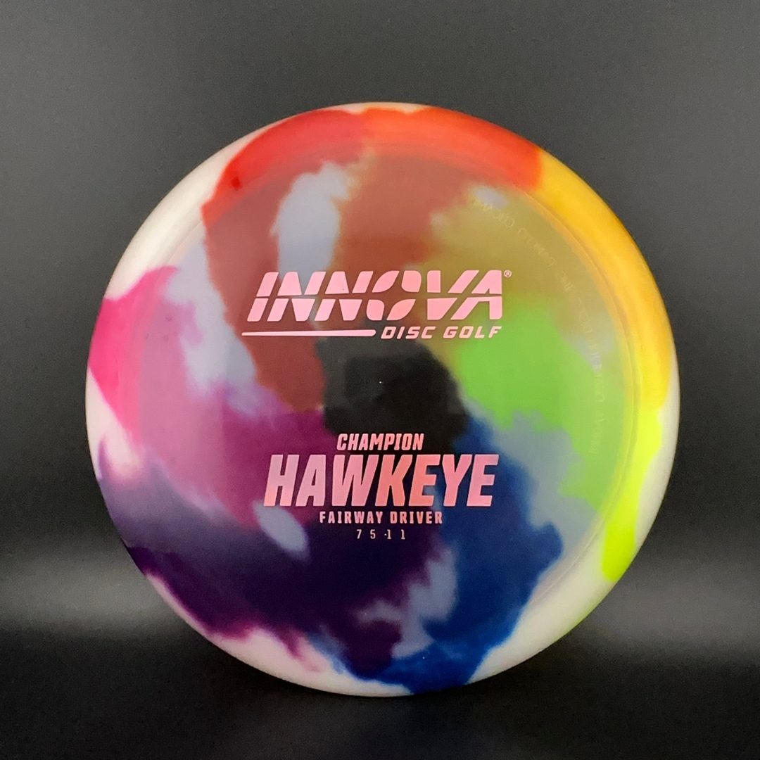 I-Dye Champion Hawkeye Disc Golf Driver