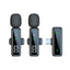 Wireless Lapel Microphone for Outdoor Computer Live Streaming Noise Reduction Universal Small Microphone - Korvel