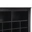 ONTREND Sleek Design 24 Shoe Cabinet - Modern Black Organizer