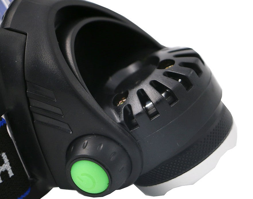 3800LM XM-L T6 LED Headlamp Zoomable Headlight Waterproof  Torch Flashlight - Korvel