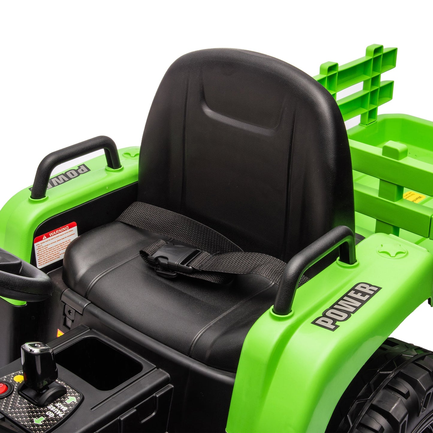Children's electric tractor toy, powered by 24V battery, 200w * 2 motor 1.86-4.97MPH/remote control three speed adjustable - Korvel