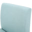 Elegant Light Blue Accent Chair