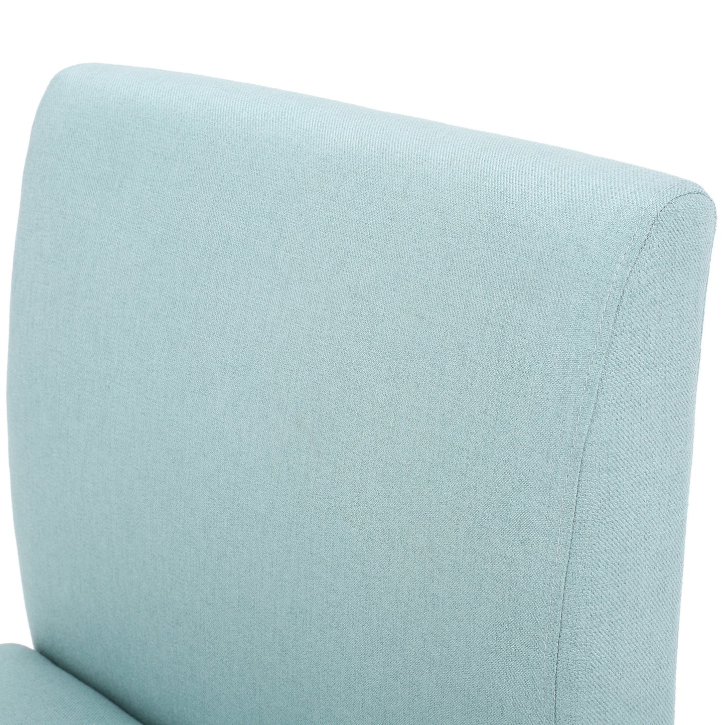 Elegant Light Blue Accent Chair