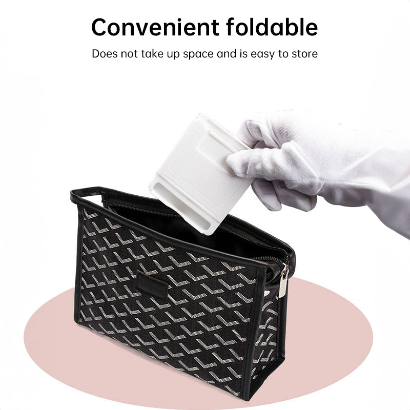 A plastic, foldable cradle for mobile phones - Korvel