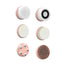 6-In-1 Hot And Cold Facial Cleanser Display Cleansing Brush Ultrasonic Facial Cleanser Pore Cleaning Silicone Beauty Instrument - Korvel