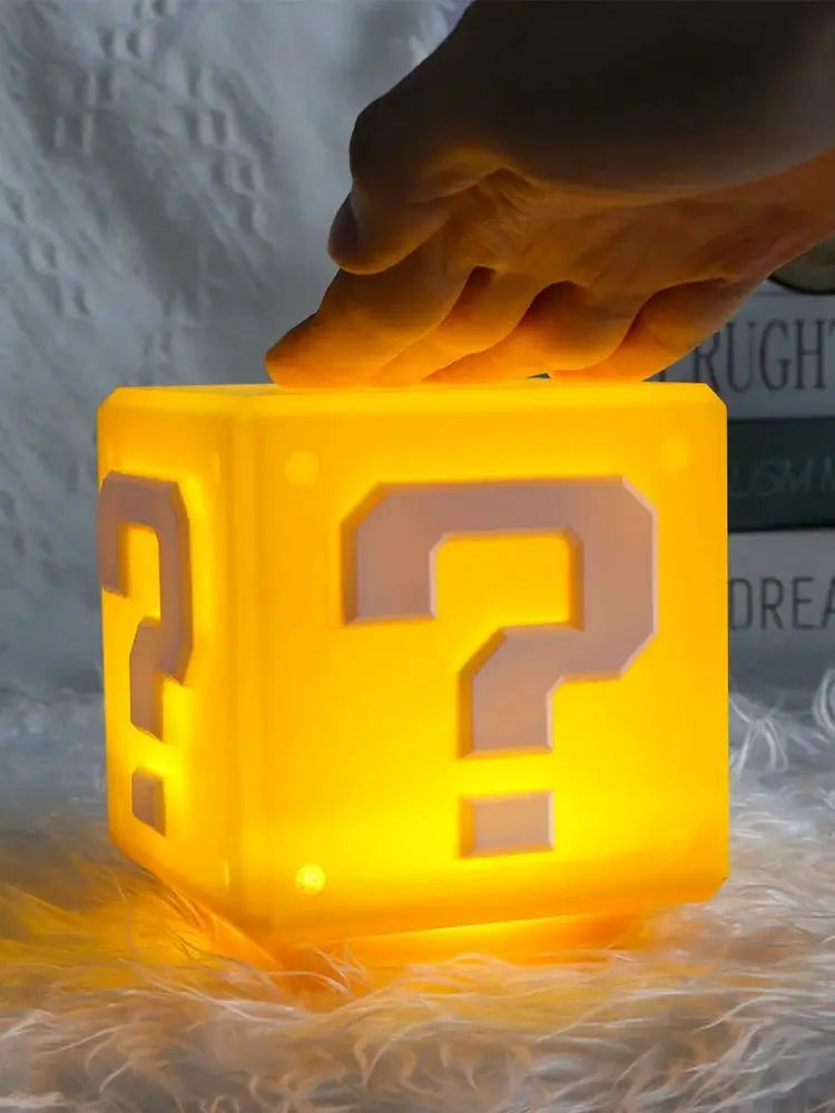 LED Question Mark Night Light Games Toy Children  Table Lamp USB Charging Kids Birthday Gift - Korvel