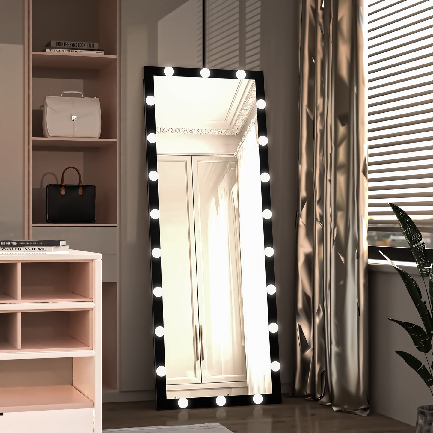 Illuminated Full Body Makeup Mirror - 63x24 Inch
