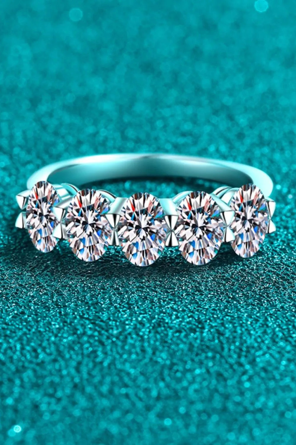 2.5 Carat Moissanite 925 Sterling Silver Ring - Korvel