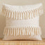 Tassels Cushion Cover 45x45cm Beige White Pillow Covers Decorative Pillow Case Square Home Boho Decor Macrame Pillowcase - Korvel