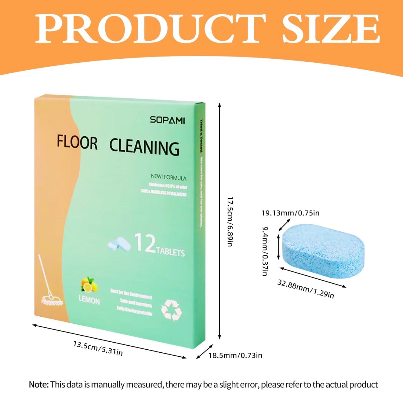 FreshFloor Cleaning Tablets - Convenient Floor Care