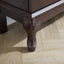 Elegant Dual Door Curio Cabinet with Adjustable Shelves