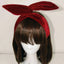 Fabric butterfly knot headband cute rabbit ear headdress headband and headband - Korvel