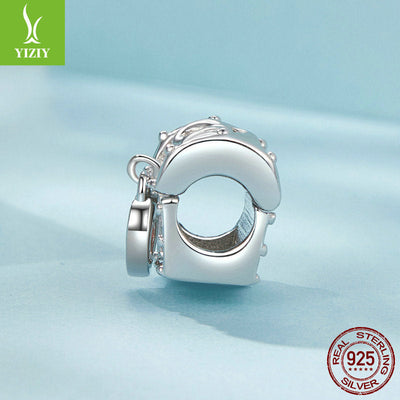 Silver Charm Retro Bow Treasure Box - S925 Pure Silver Bead